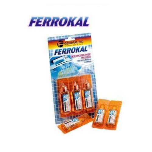 Ferrokal - odvápňovač pro parní a napařovací žehličky