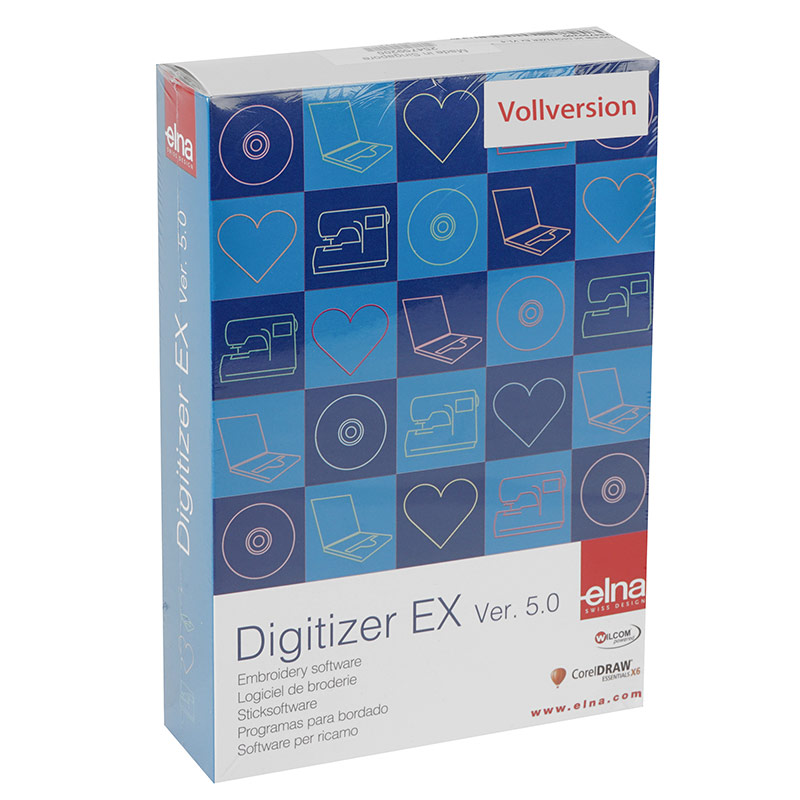 Digitizer Ex V5.0 (plná verze) vyšívací program Elna